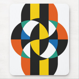 Zeitgenössische Wandkunst Mousepad