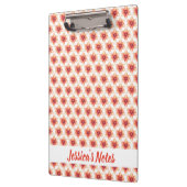 Zeitgenössische Weichkorallenflora Klemmbrett (Links)