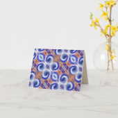 Zeitgenössische Wellen zeichnen sich durch eine ex Karte (Gelbe Blume)