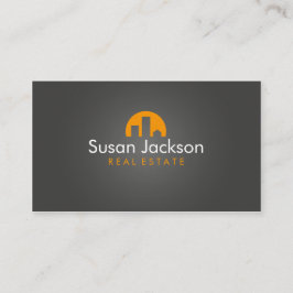 Zeitgenössische wirkliche Anwesen-Geschäfts-Karte Visitenkarte