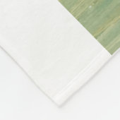Zeitgenössische Wurfdecke Fleecedecke (Ecke)