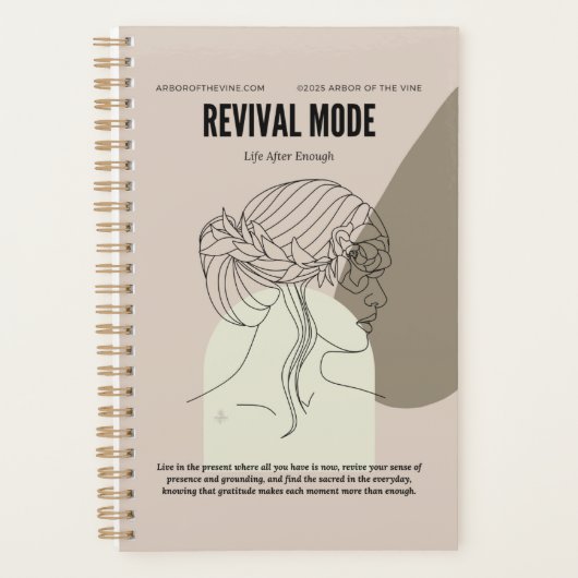 Zeitgenössischer Blumenplaner Planer (Vorderseite)