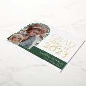 Zeitgenössischer Chic Abschluss Einladung (Gedreht)