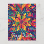 Zeitgenössischer Diwali Postkarte (Vorderseite)