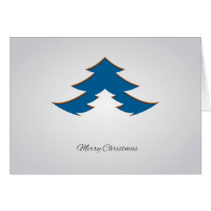 Zeitgenössischer, geometrischer Weihnachtsbaum /Bl