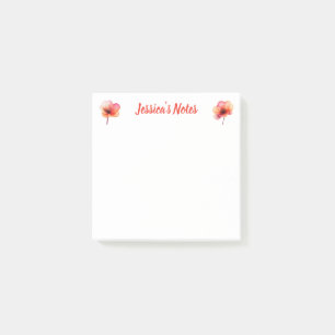 Zeitgenössischer Korallenriff Post-it Klebezettel