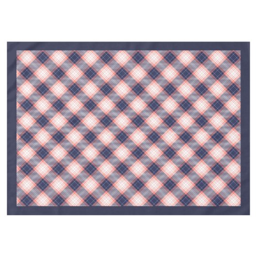 Zeitgenössischer Korallenriff und Fett Tischdecke (Vorderseite (Horizontal))