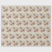 Zeitgenössischer Kosmos Abstraktes Design Geschenkpapier (Flach)