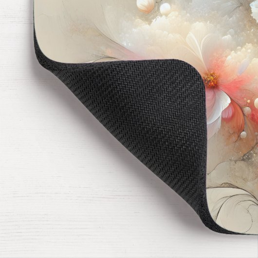 Zeitgenössischer Kosmos Abstraktes Design Mousepad (Ecke)