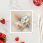 Zeitgenössischer Kosmos Abstraktes Design Serviette (Beispiel)