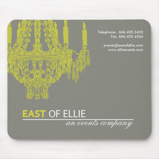 Zeitgenössischer Leuchter Mousepad (Vorne)