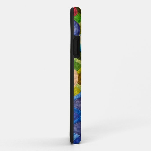 Zeitgenössischer Quilt Case-Mate iPhone Hülle (Hinten/Rechts)