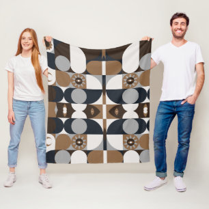 Zeitgenössischer Rustikaler Boho-Stil Fleecedecke