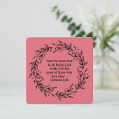 Zeitgenössischer Schwarzer Blumenreath Religious B (Stehend Vorderseite)