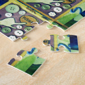 Zeitgenössischer Spaß Mosaikkunst Print - Eine spi Puzzle (Seite)