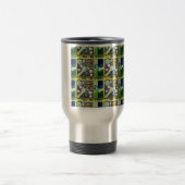 Zeitgenössischer Spaß Mosaikkunst Print - Eine spi Reisebecher (Mittel)