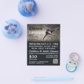 Zeitgenössischer Tänzer, Tanzkurse für Werbung Flyer (Einzeln)