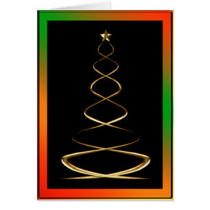 Zeitgenössischer Weihnachtsbaum