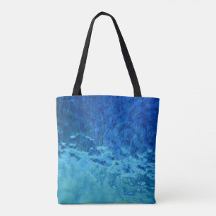 Zeitgenössisches abstraktes Buntglas Tasche