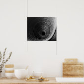 Zeitgenössisches Abstraktes Foto Poster (Küche)