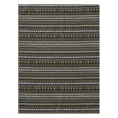 Zeitgenössisches afrikanisches Muster Tischdecke (Vorderseite)