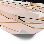 Zeitgenössisches Art Deco Inspiriert Poster (Ecke)