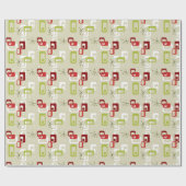 Zeitgenössisches Atompapier aus dem Mittelalter Geschenkpapier (Flach)