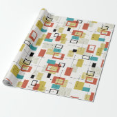 Zeitgenössisches Atompapier aus dem Mittelalter Geschenkpapier (Ungerollt)