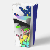 Zeitgenössisches Blumenpopcorn Geschenkschachtel (Vorderseite)