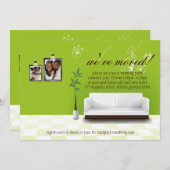 Zeitgenössisches Dekorhousewarming-Party laden ein Einladung (Vorne/Hinten)