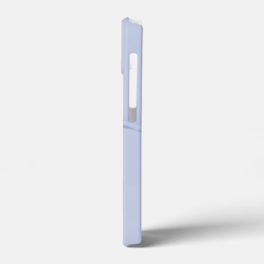 Zeitgenössisches dunkelblauer Anstrich-Monogramm Case-Mate iPhone Hülle (Rückseite / Links)