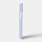 Zeitgenössisches dunkelblauer Anstrich-Monogramm Case-Mate iPhone Hülle (Rückseite / Rechts)