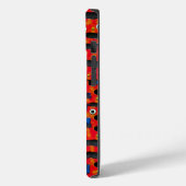 Zeitgenössisches Fischaugen Abstrakt Case-Mate iPhone Hülle (Rückseite / Links)