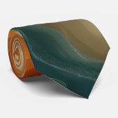 Zeitgenössisches Fließverhalten Abstrakt Krawatte (Gerollt)
