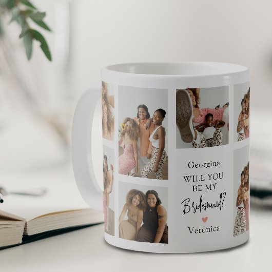 Zeitgenössisches Foto Grid werden Sie meine Brides Kaffeetasse