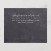 Zeitgenössisches Foto Rette Daten-Verlobung Flyer (Hinten)