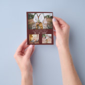 Zeitgenössisches Foto Rette Daten-Verlobung Flyer (Gruppe)