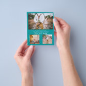 Zeitgenössisches Foto Rette Daten-Verlobung Flyer (Gruppe)