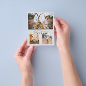 Zeitgenössisches Foto Rette Daten-Verlobung Flyer (Gruppe)