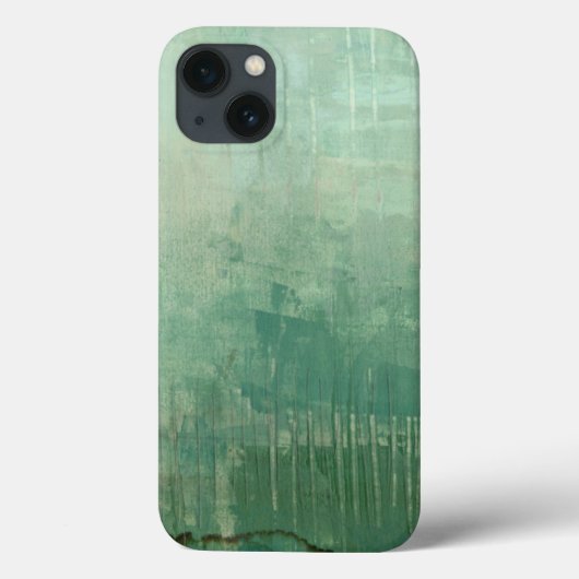 Zeitgenössisches grünes Aquarell Case-Mate iPhone Hülle (Rückseite)
