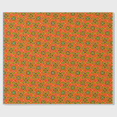 Zeitgenössisches Kente Tribal Wrapping Paper Geschenkpapier (Flach)