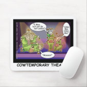 Zeitgenössisches Kuhtheater Funny Cows Geschenke & Mousepad (Mit Mouse)