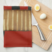 Zeitgenössisches Loft-Style-Lackieren Geschirrtuch (Viertel Falte)