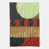 Zeitgenössisches Loft-Style-Lackieren Geschirrtuch (Vertikal)