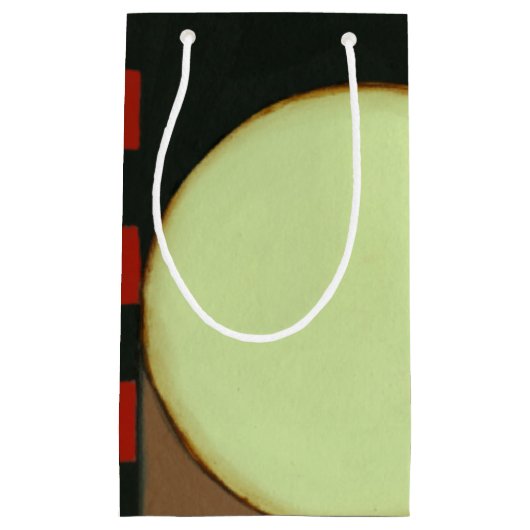 Zeitgenössisches Loft-Style-Lackieren Kleine Geschenktüte (Vorderseite)