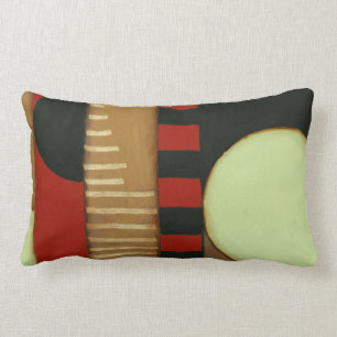 Zeitgenössisches Loft-Style-Lackieren Lendenkissen