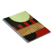 Zeitgenössisches Loft-Style-Lackieren Notizblock (Rechte Seite)