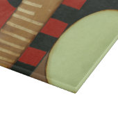 Zeitgenössisches Loft-Style-Lackieren Schneidebrett (Ecke)