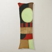 Zeitgenössisches Loft-Style-Lackieren Seitenschläferkissen (Vorderseite Vertikal)