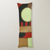 Zeitgenössisches Loft-Style-Lackieren Seitenschläferkissen (Rückseite (Vertikal))